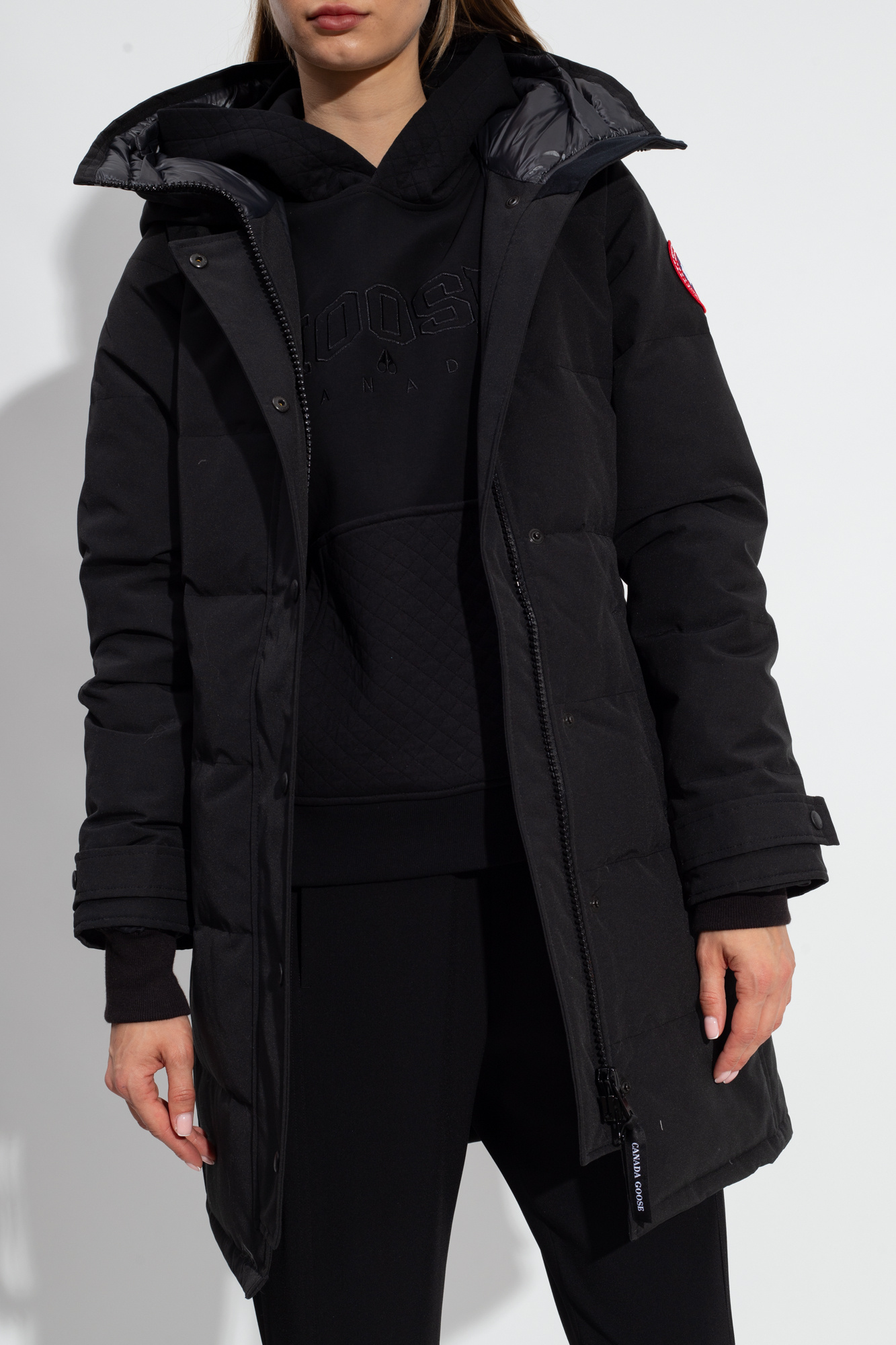 Canada goose shelburne hot sale parka no fur